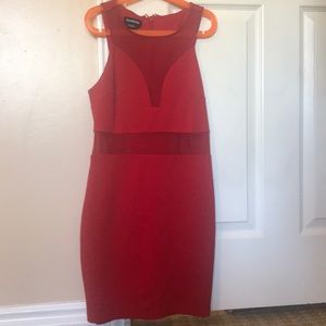 Red Bebe Dress
